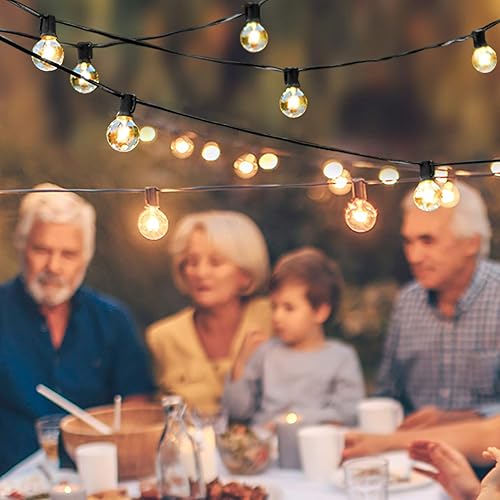 Miniatura 6 de Brightech Ambience PRO - Bombillas LED de repuesto, plástico de 1 vatio, bombillas LED de filamentos expuestos inspirados en Edison G40/G45,