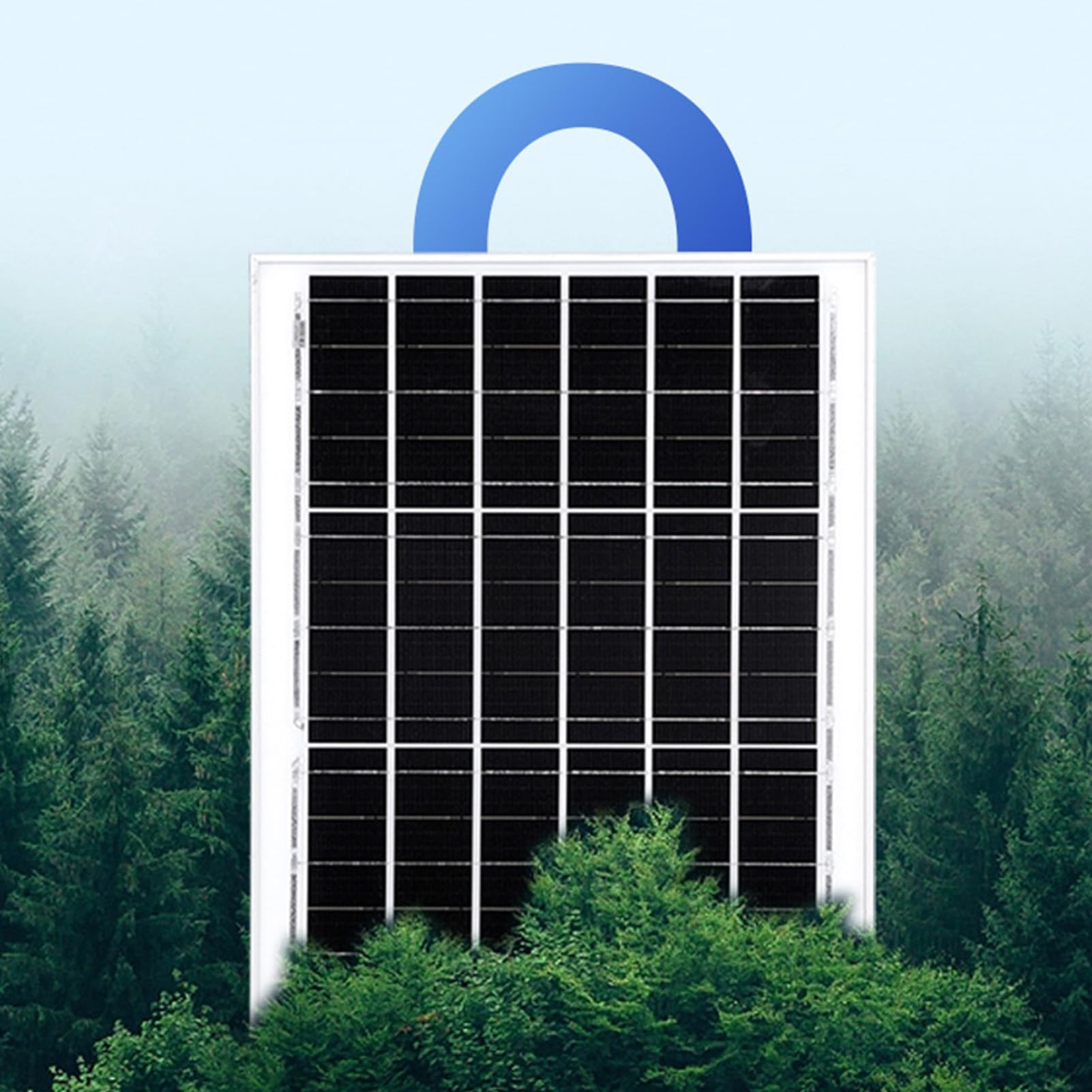 Zestaw Paneli Słonecznych, Elastyczny Monokrystaliczny Panel Słoneczny 40W 18V Słoneczny Panel Fotowoltaiczny, Przenośna ładowarka Słoneczna Do łodzi Kempingowej