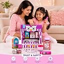 TWOO Kids Makeup Kit for Girls 3+ | Purple Owl Magic Box 8-Piece Washable Play Makeup Gift Set | Lip Balm, Lip Gloss, Nail Polish, Face Tint, Shimmer, Nail Stickers & Stencils | Birthday Gift gallery image