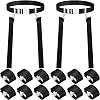 Peryiter 21224 Set Player Flag Football Belt, Adjustable Football Belts and Flags for Kids Youth Adult Sport Team Training