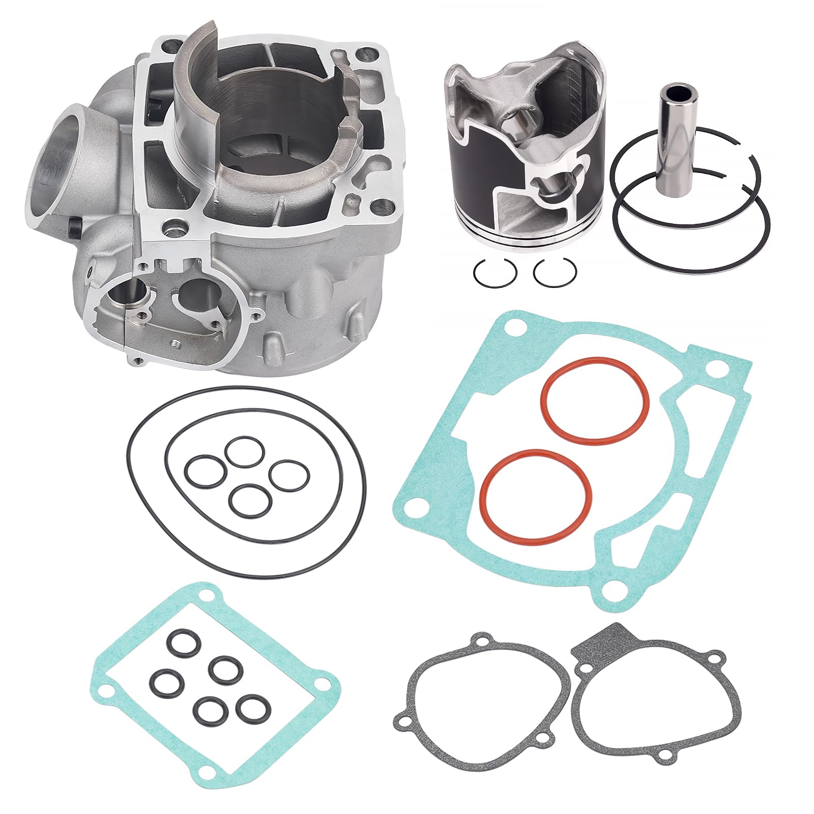 Amazon.com: Road Passion 55730138000 Cylinder Head & Piston Kit 