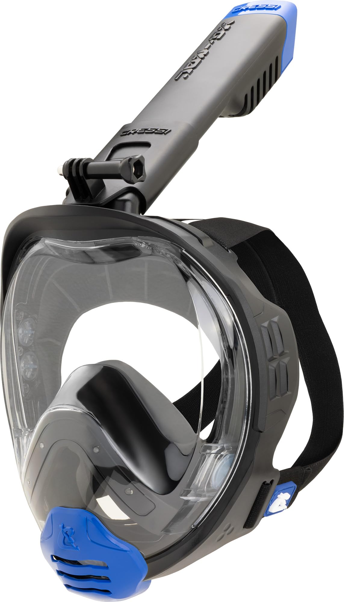 CRESSI desde 1946 Kairon Máscara Snorkel Adulto Negro/Azul L/XL