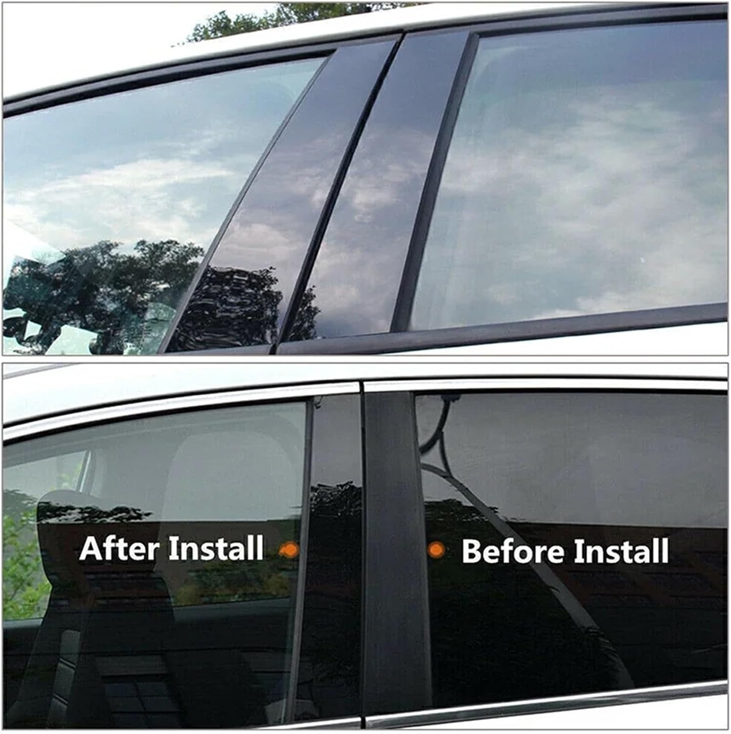 For Baojun 530/MG Hector Car Door Window Pillar Posts Trim