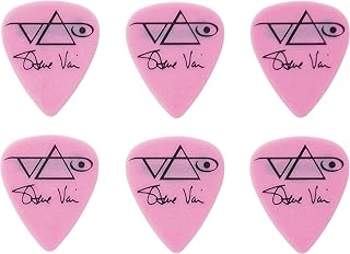 Ibanez Plectrums Steve Vai, Blister Pack Of 6 - Magenta Pink