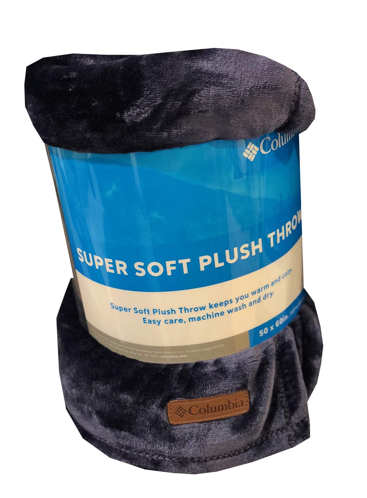 Plaid Columbia Stratus en flanelle polaire douce couverture unie