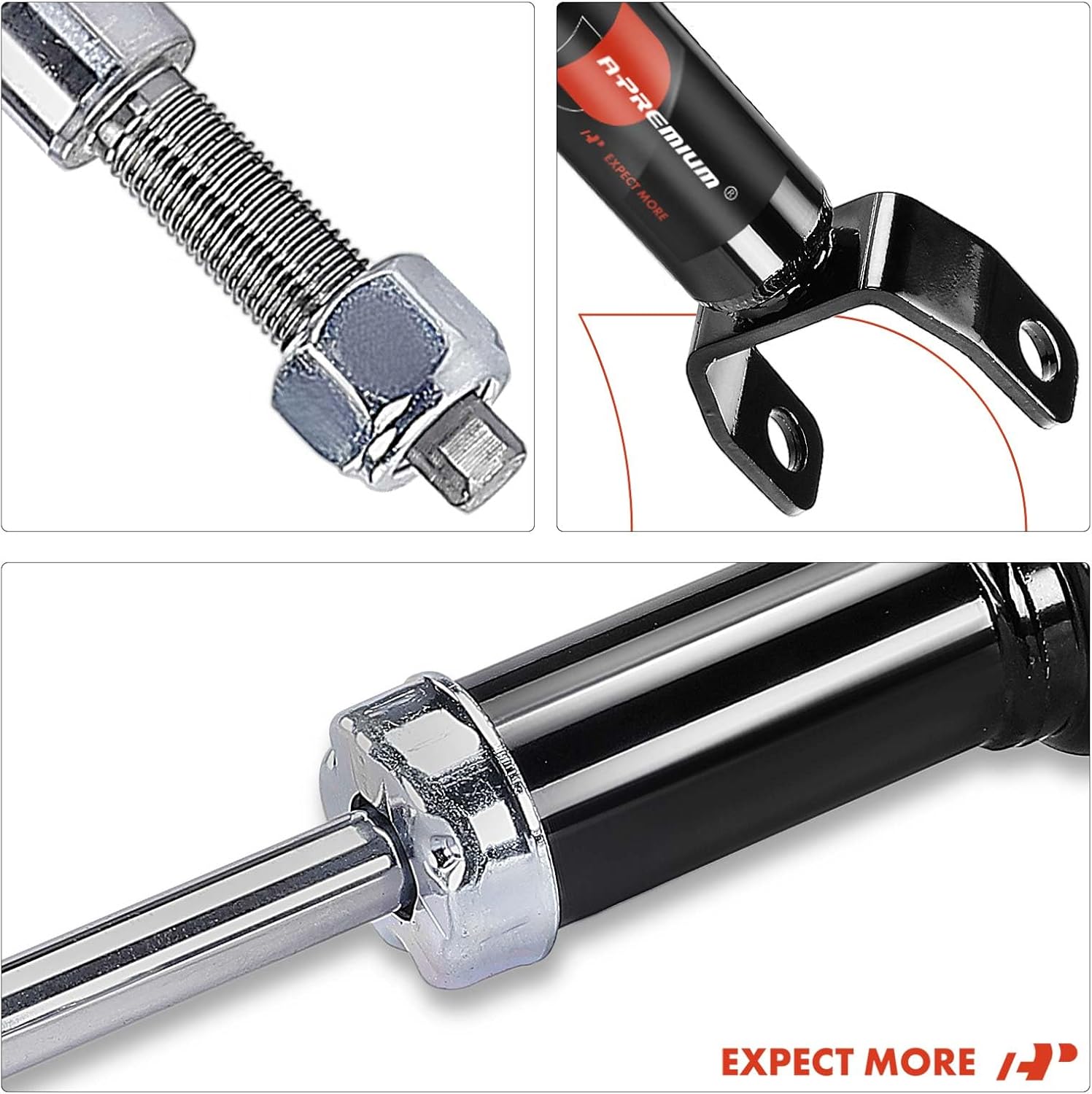 A-Premium Front Pair (2) Strut Assembly Compatible with Dodge Dakota 2010-2010 & Ram Dakota 2011-2011, Driver and Passenger Side