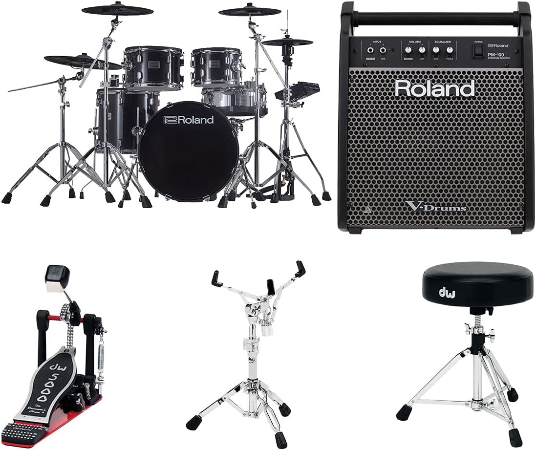 Roland VAD503 VDrums Acoustic Design Kit, Bundle with 20