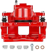 Vista 19 de SCITOO 18-B4791 18-B4790 Pinzas de freno de disco delanteras izquierda y derecha con soporte para Ford para Excursion 2000-2005, para Ford