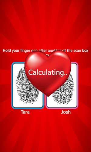 Love Test Fingerprint Calculator