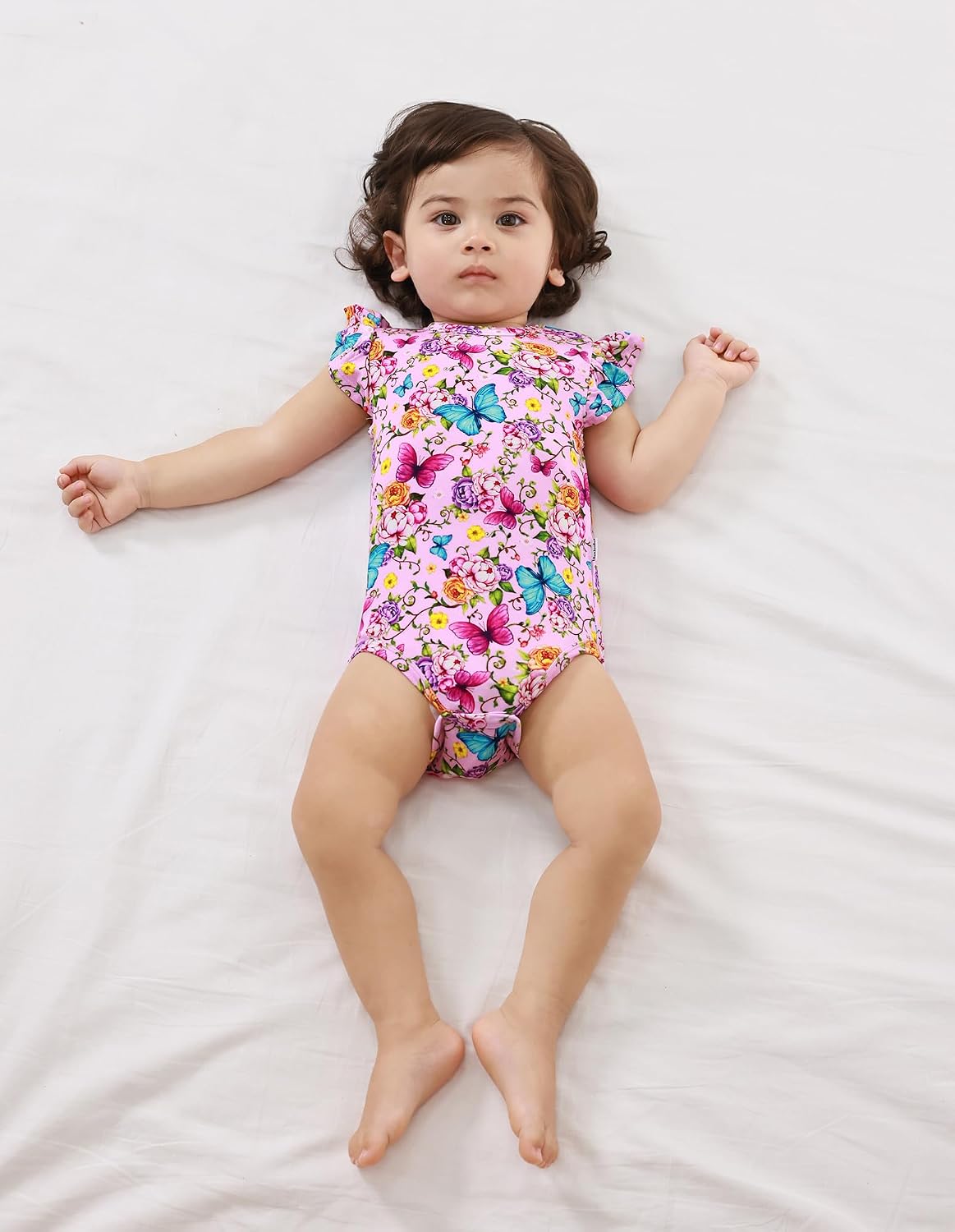 Bamboo Viscose Baby Girl Bodysuit Girls Sleeveless Jumpsuit Super Soft Summer Snap Cloth Cooling Outfit Playwear