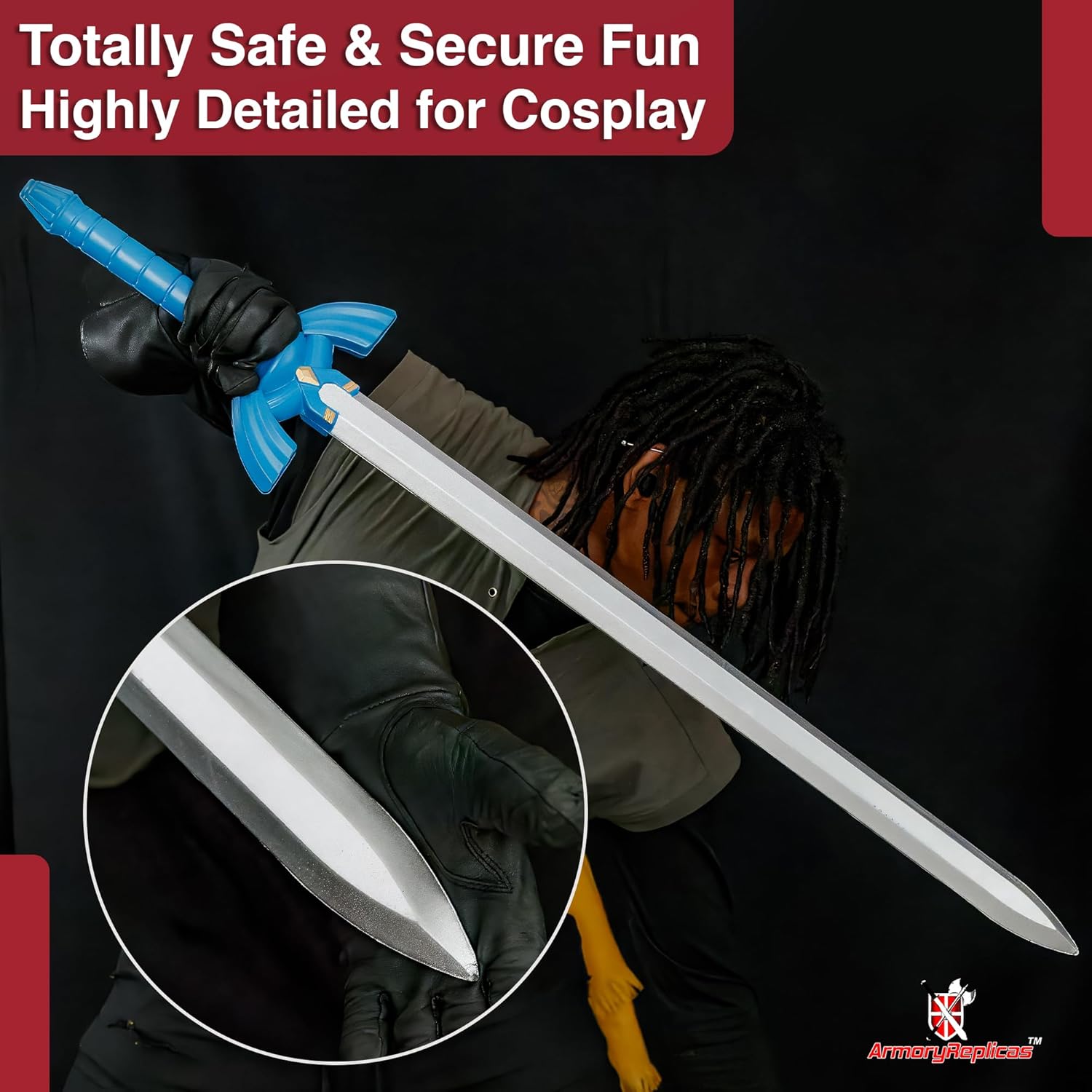 Armory Replicas™ - Video Game Foam Swords- Perfect for LARP, Cosplay & Conventions