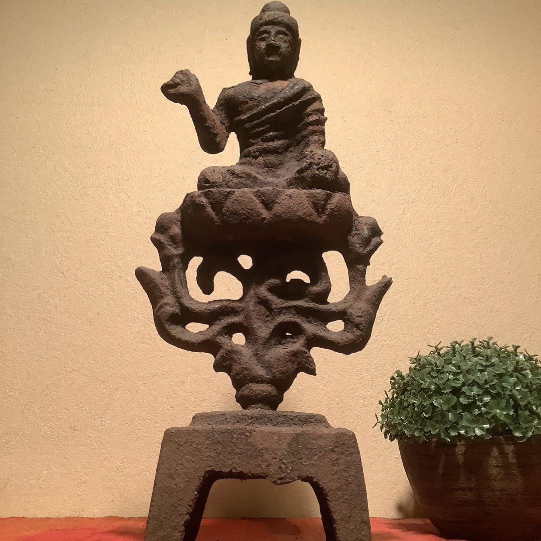 朝鮮・高麗仏「釋迦摩尼像古鉄仏」朝鮮三国・高句麗・百済・新羅・古鉄発掘仏 Amazon｜朝鮮 高麗仏 釋迦摩尼像古鉄仏 朝鮮三国・高句麗・百済