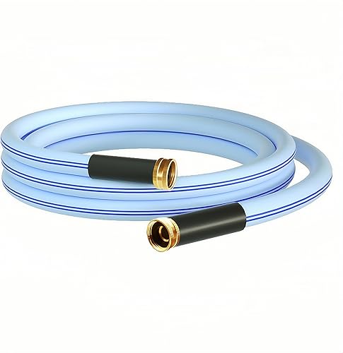 Miniatura 29 de Atlantic Manguera de jardín resistente de hembra a hembra de 1 pie x 5/8 pulgadas, manguera de agua negra, manguera líder de conexión corta (1 pie)