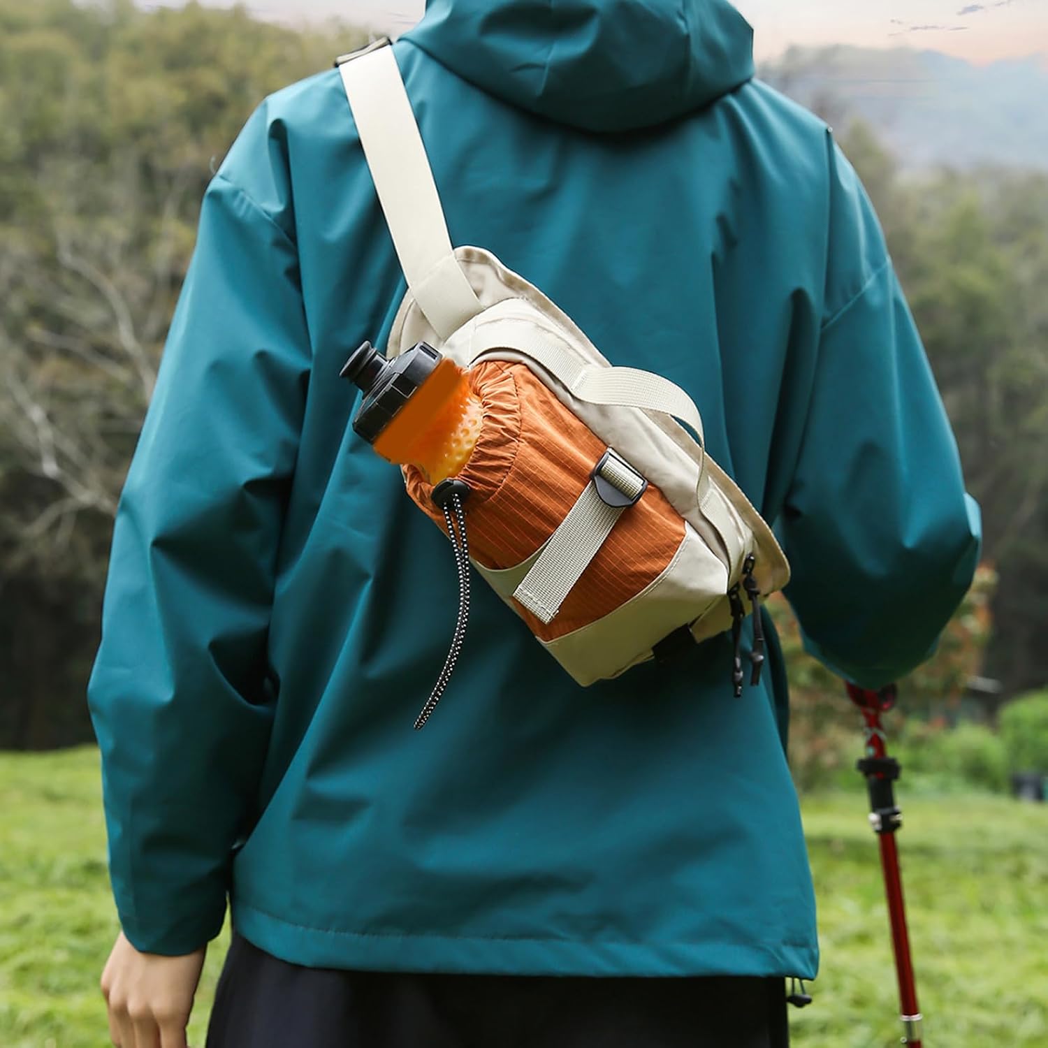 Crossbody Chest Bag Lightweight Nylon Travel Carry