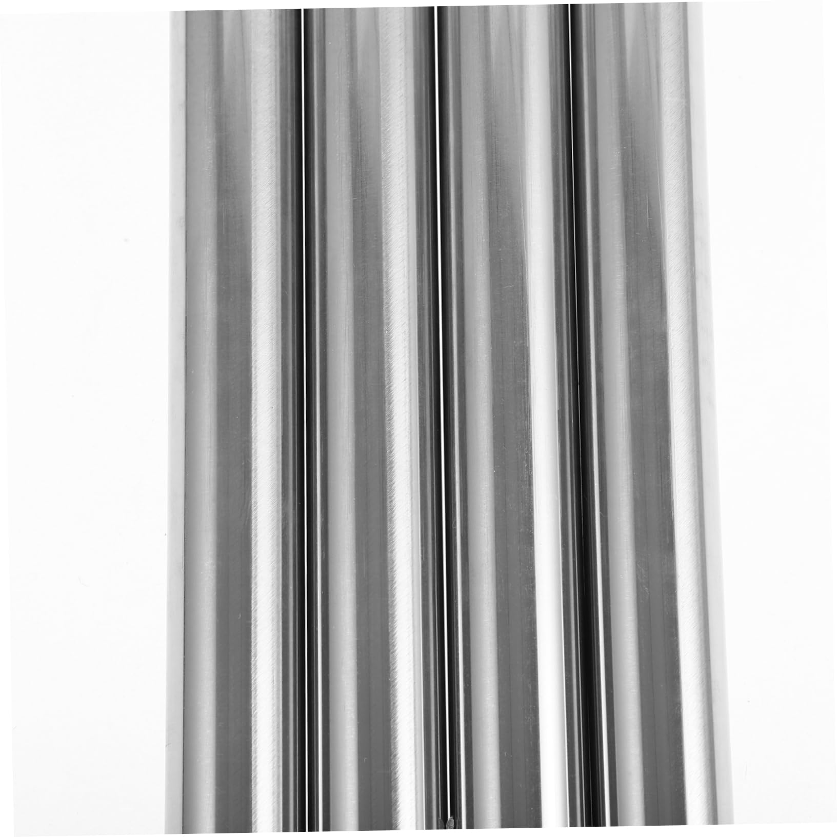 Alipis 4 Ensembles Manche À Balai en Acier Inoxydable Poteau De Vadrouille Domestique Tige De Remplacement De Vadrouille Remplacement du Poteau De Vadrouille Silver 4 Pièces * 4