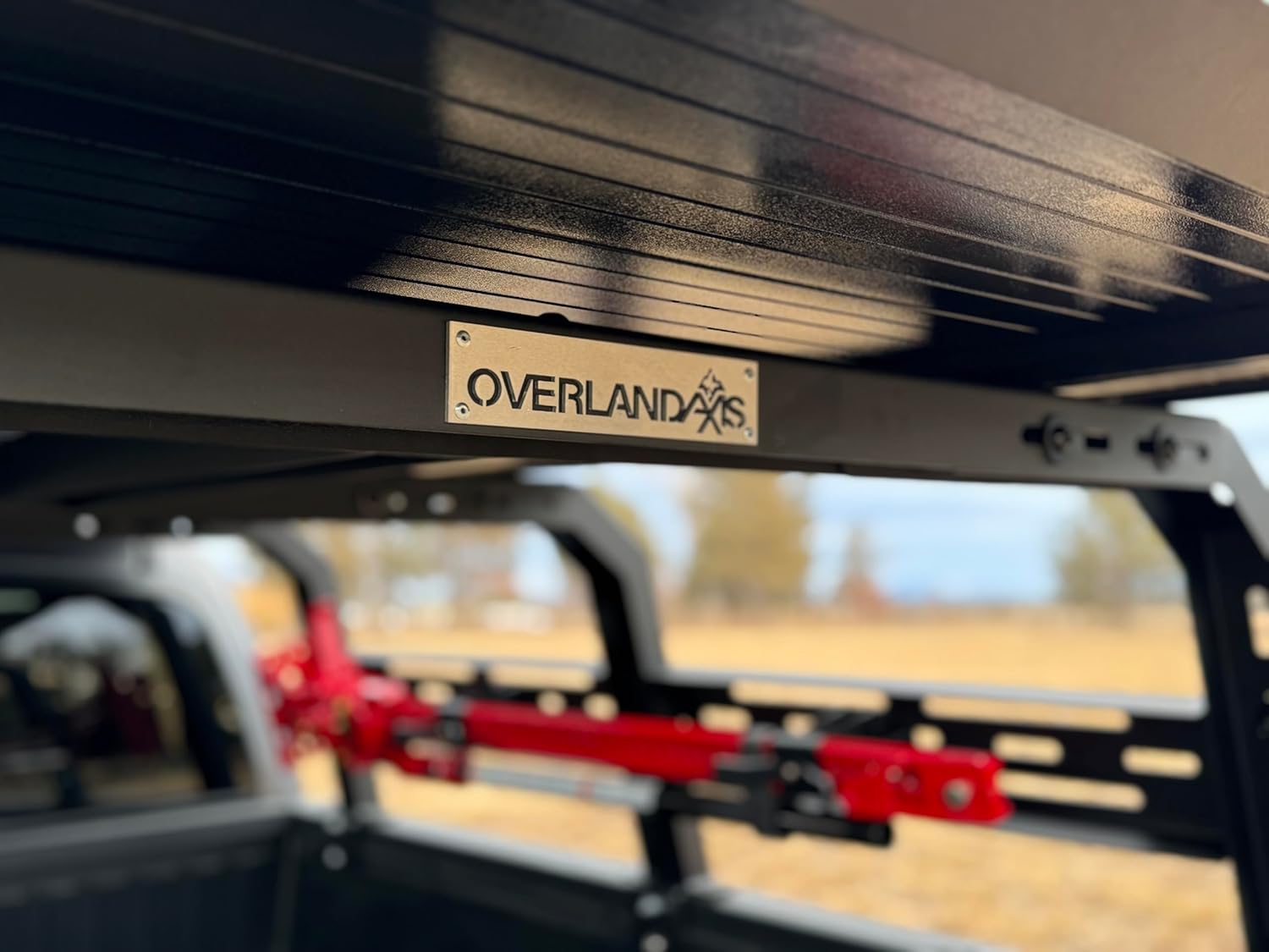 Overland AXIS Truck Bed Rack Mounting Brackets for HILIFT Jack