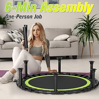 Amazon.com : ZCMHAXJ Foldable Mini Trampoline, 40