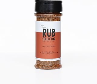 The Rub Collector – The Masterpiece – All Purpose BBQ Dry Rub Seasoning for Steak, Ribs, Chicken, Fish, Burgers, Vegetables & Pork – Gluten Free, No MSG, No Preservatives, No Sugar – 5 oz net weight
