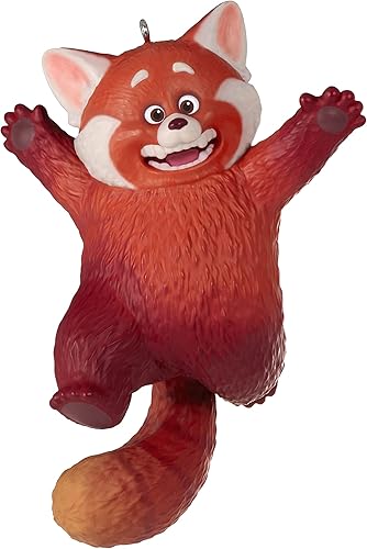 Miniatura 7 de Hallmark Keepsake Adorno de Navidad 2023, DisneyPixar Turning Red Meilin Lee, regalos para fanáticos de Disney