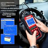 Escáner de código universal para auto OBDII KW850, lector de códigos para diagnóstico del motor del auto completo OBD2/EOBD, herramienta con función de control y escáner del motor para todos los autos OBDII y CAN desde 1996