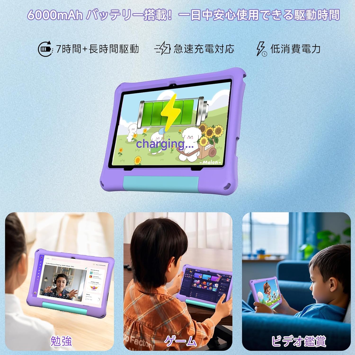 Amazon.co.jp: ECOPAD キッズタブレット 10インチ Wi-Fiモデル