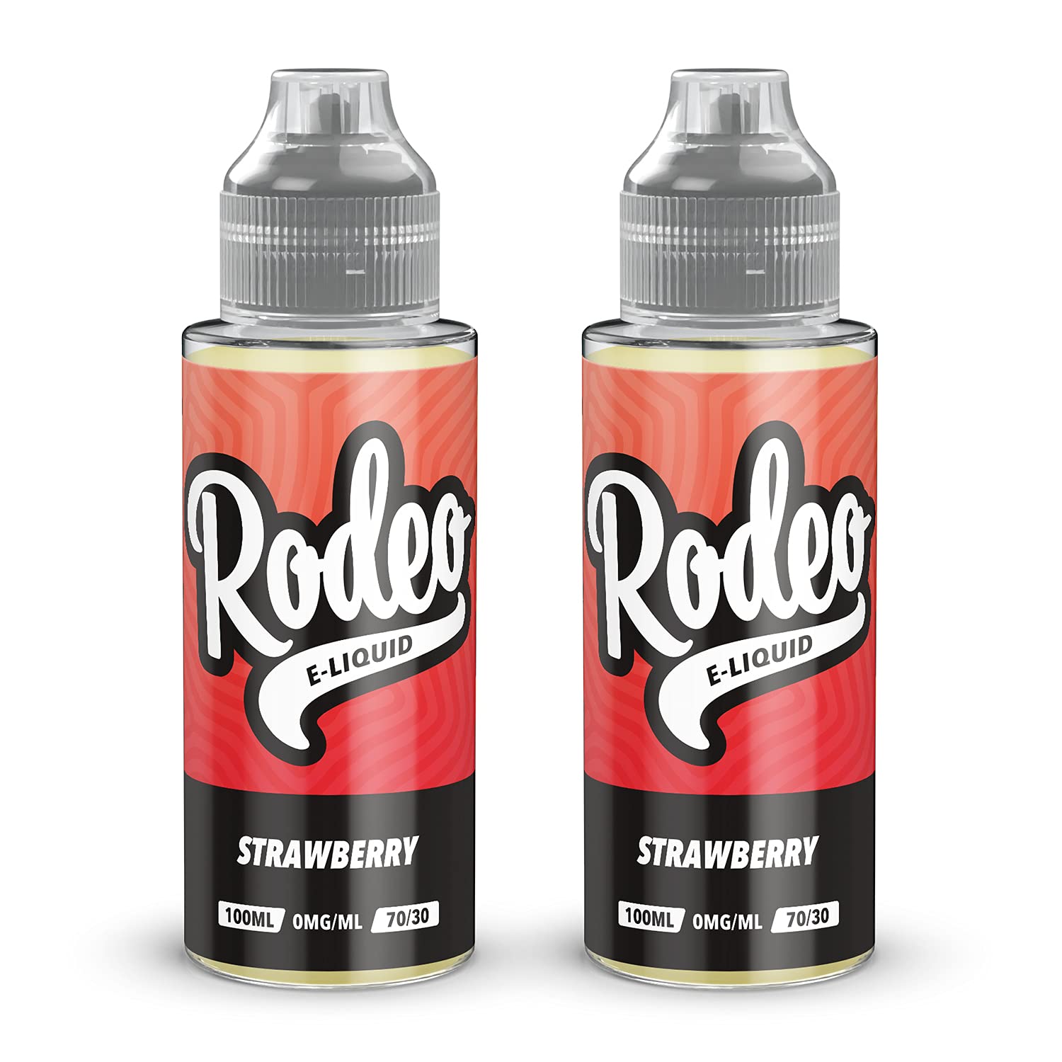 rodeo strawberry vape liquid Rodeo Vape Liquid Nicotine Free 2 x 100ml Strawberry Flavoured Vape Juice E  Liquid 70/30 Ecig Juice Sub Ohm Short Fill: Amazon.co.uk: Electronics &  Photo
