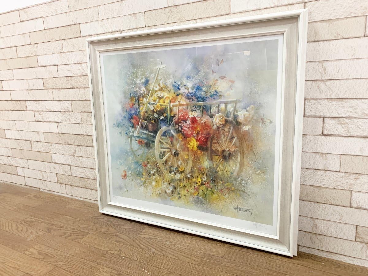 Amazon.co.jp: Willem Haenraets ウィルム ヘンラート リトグラフ 絵 