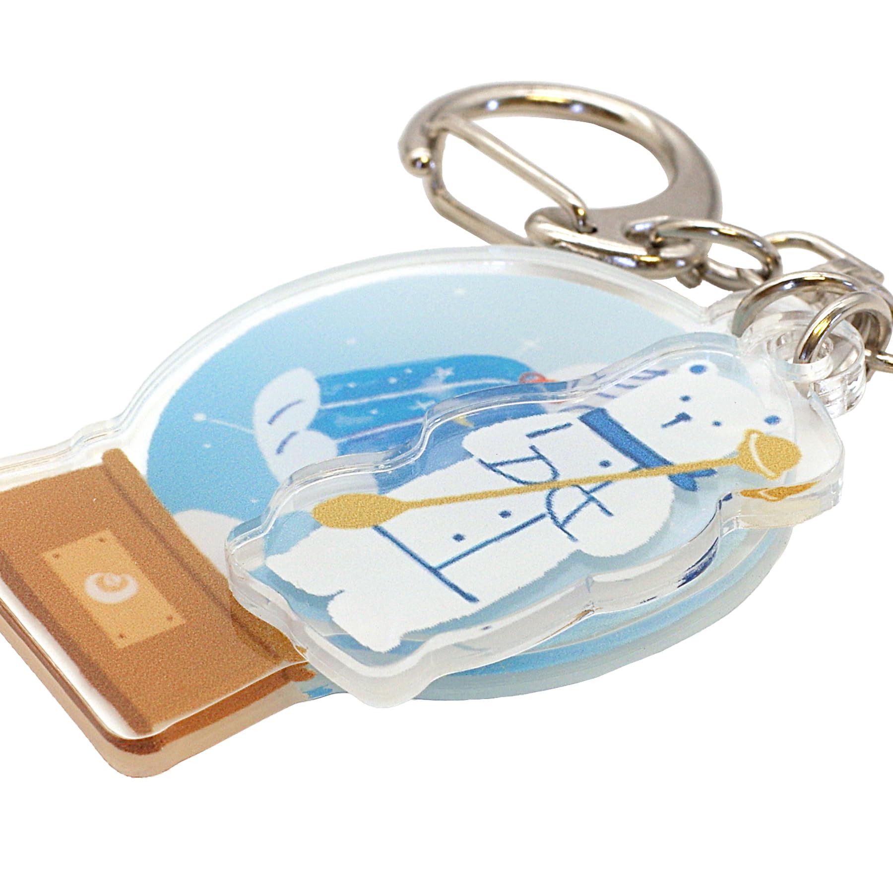 Amazon.co.jp: アクリル2連キーホルダー SORA CAFE(空カフェ)【夕方