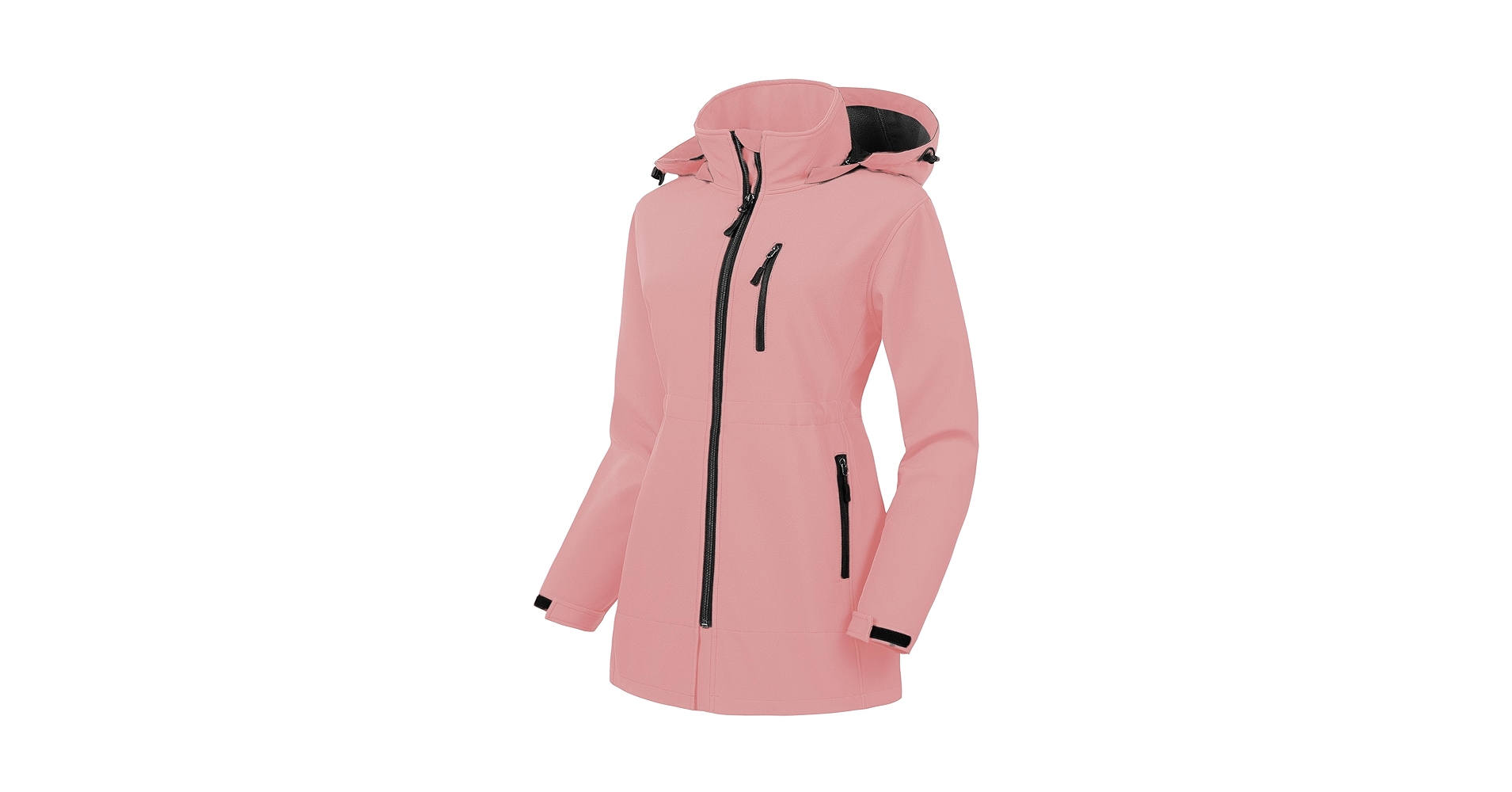 ovy Water-repellent 上下Lサイズ　ロンハーマン CREATMO US Womens Fall Jackets Women's Waterproof Rain