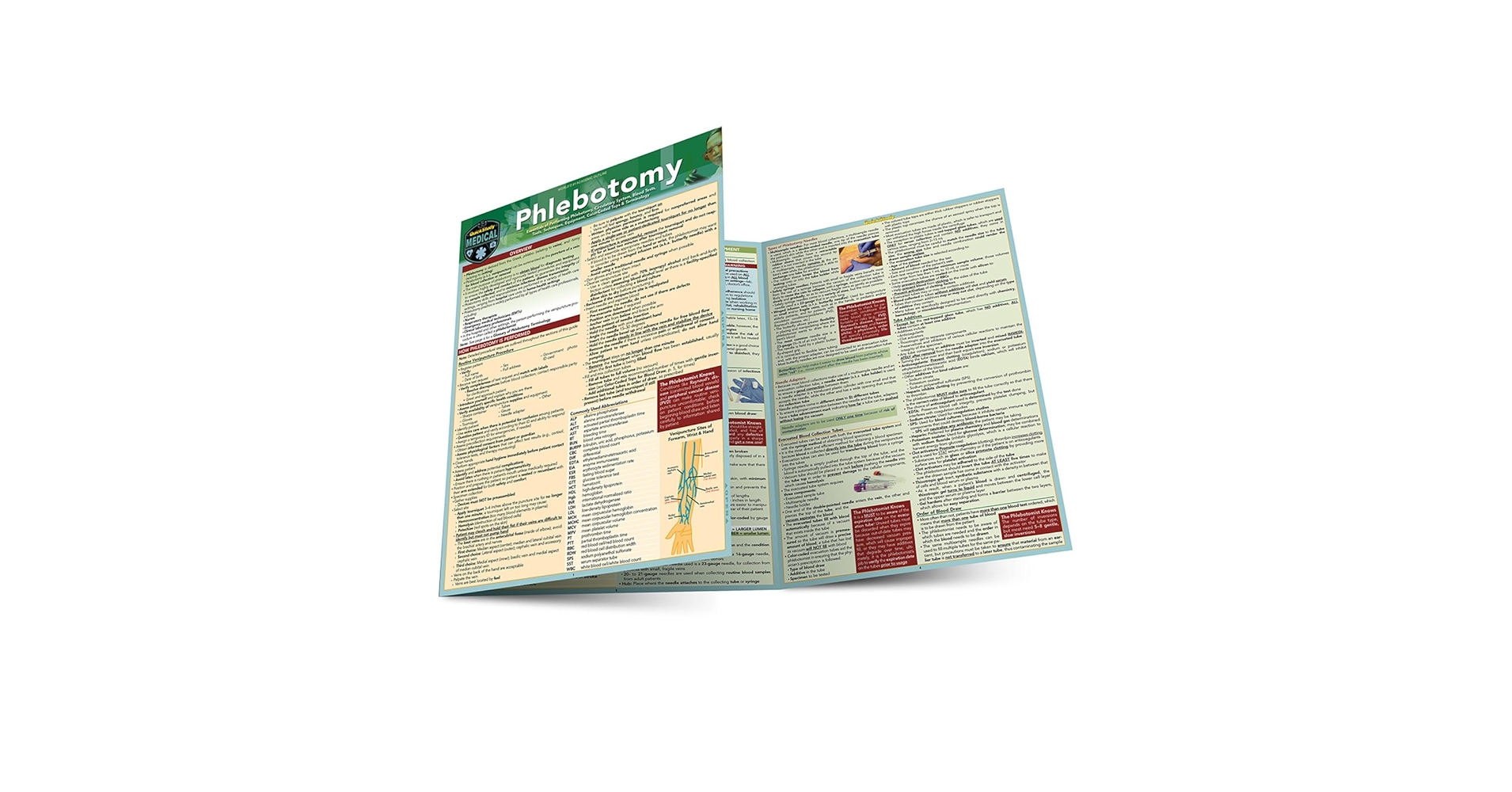 Phlebotomy: a QuickStudy Laminated Reference Guide