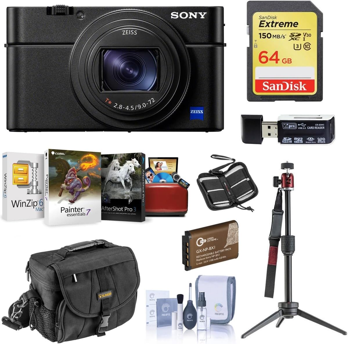 Sony Cyber-Shot DSC-RX100 VII Digital Camera Bundle Cambodia Ubuy