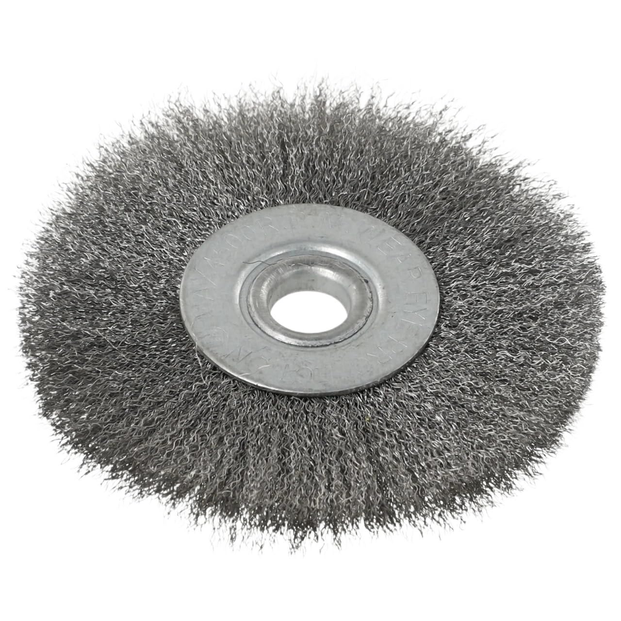 100mm Crimped Wire Wheel Brush Stainless Steel for Angle Grinder Flat Crimped Wire Wheel Brush