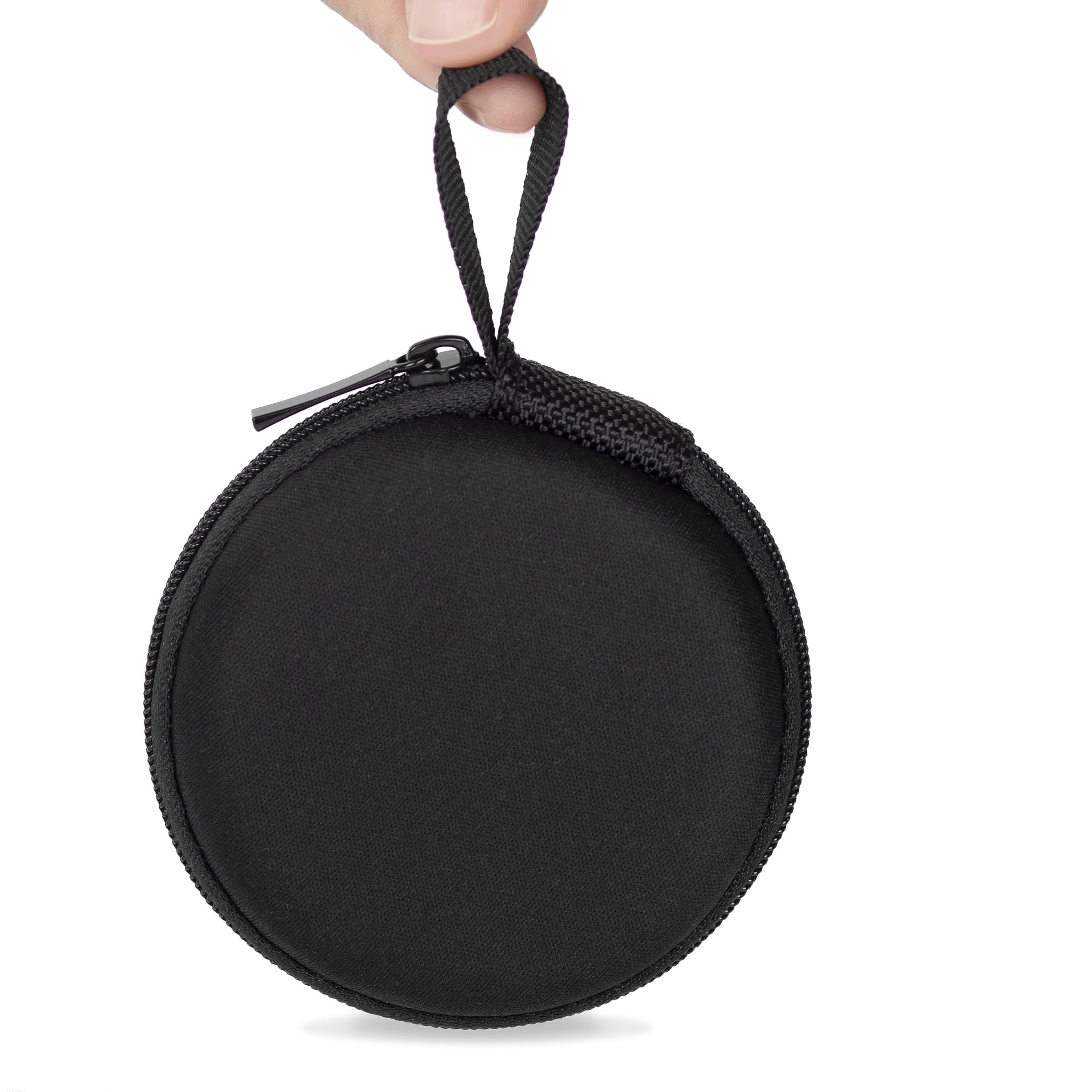 Ginsco Mini-Portable Hard Shell Earbuds Case for Apple EarPods Headphones USB-C Wired Ear Buds/Samsung Galaxy Wired Earbuds/JBL Endurance Run 2, Travel Case for Earphones and Earplugs