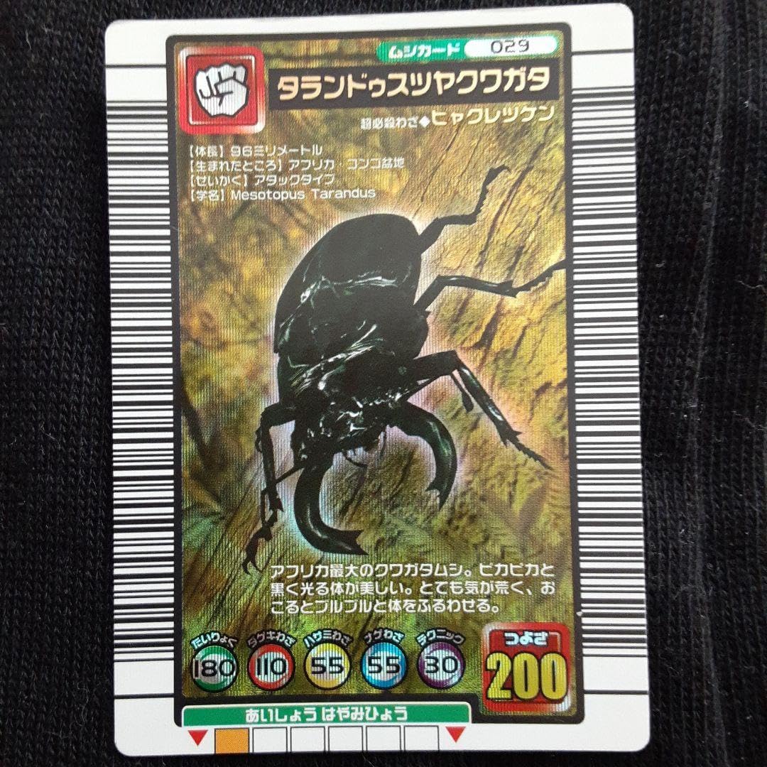 ムシキング　タランドゥスツヤクワガタ ムシキング、タランドゥスツヤクワガタ - メルカリ