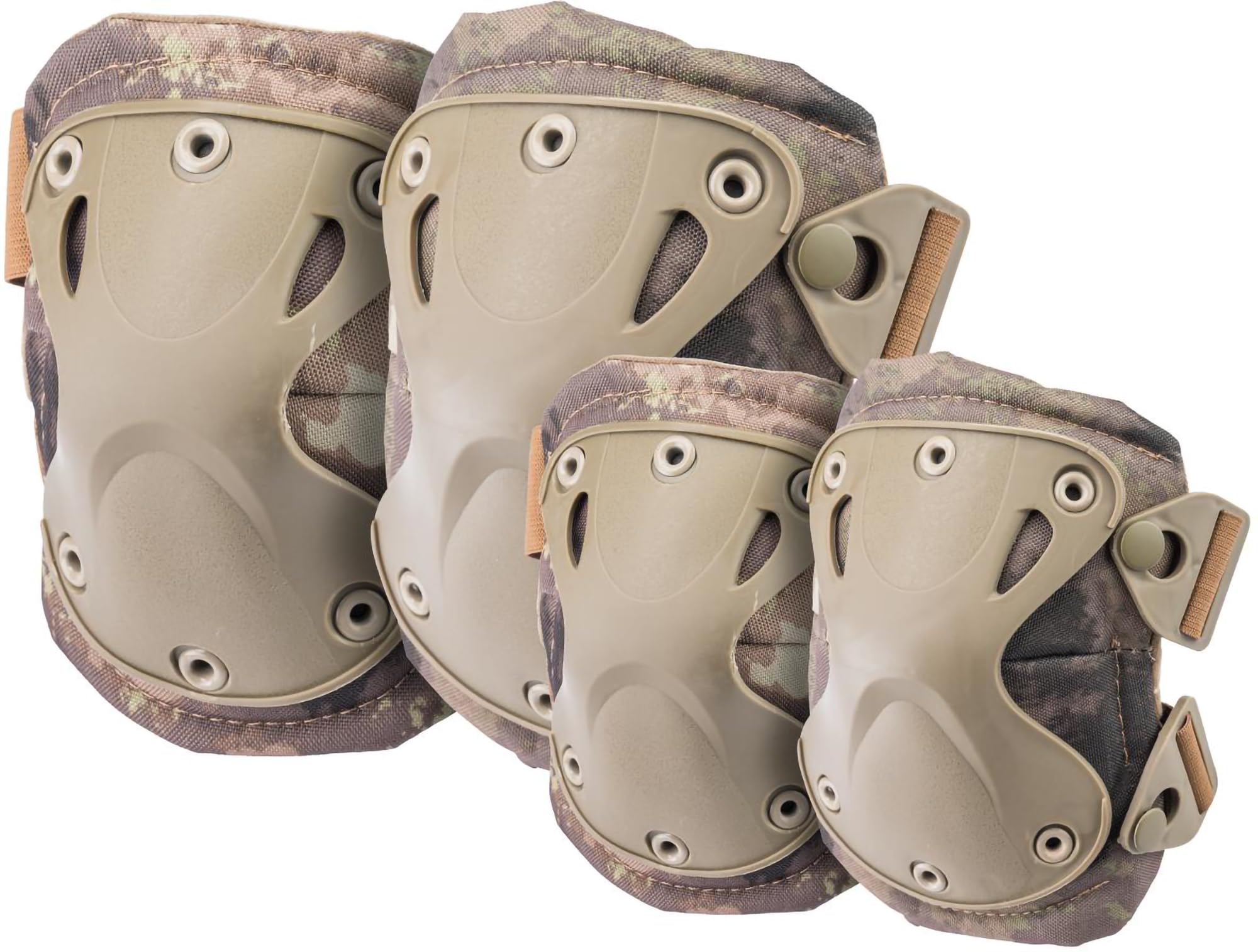 Evike 6mmProShop Tactical Knee & Elbow Pad Set (Color: Arid)