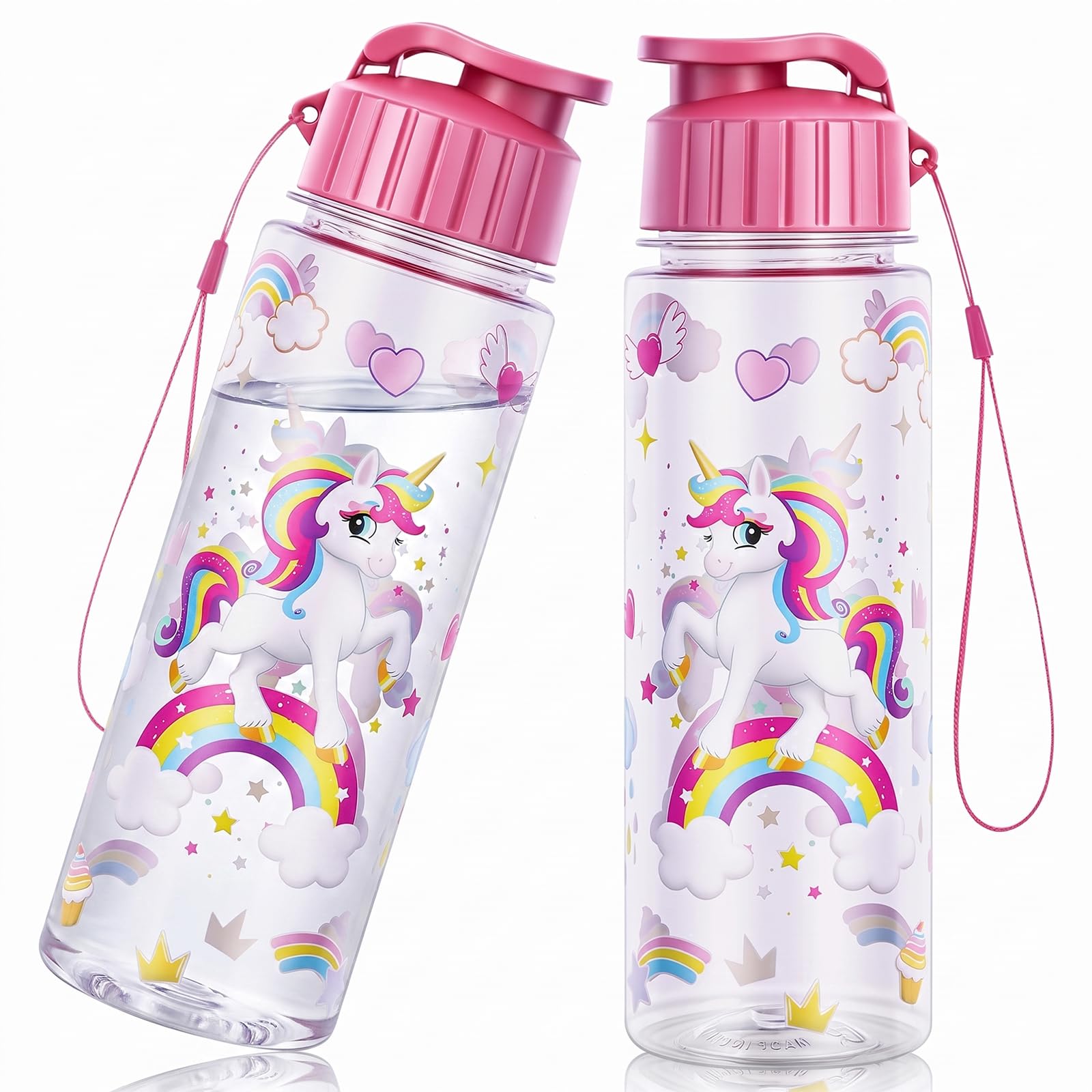 Hejo 2 Pack Kids Water Bottles, Drinks Bottle for Children