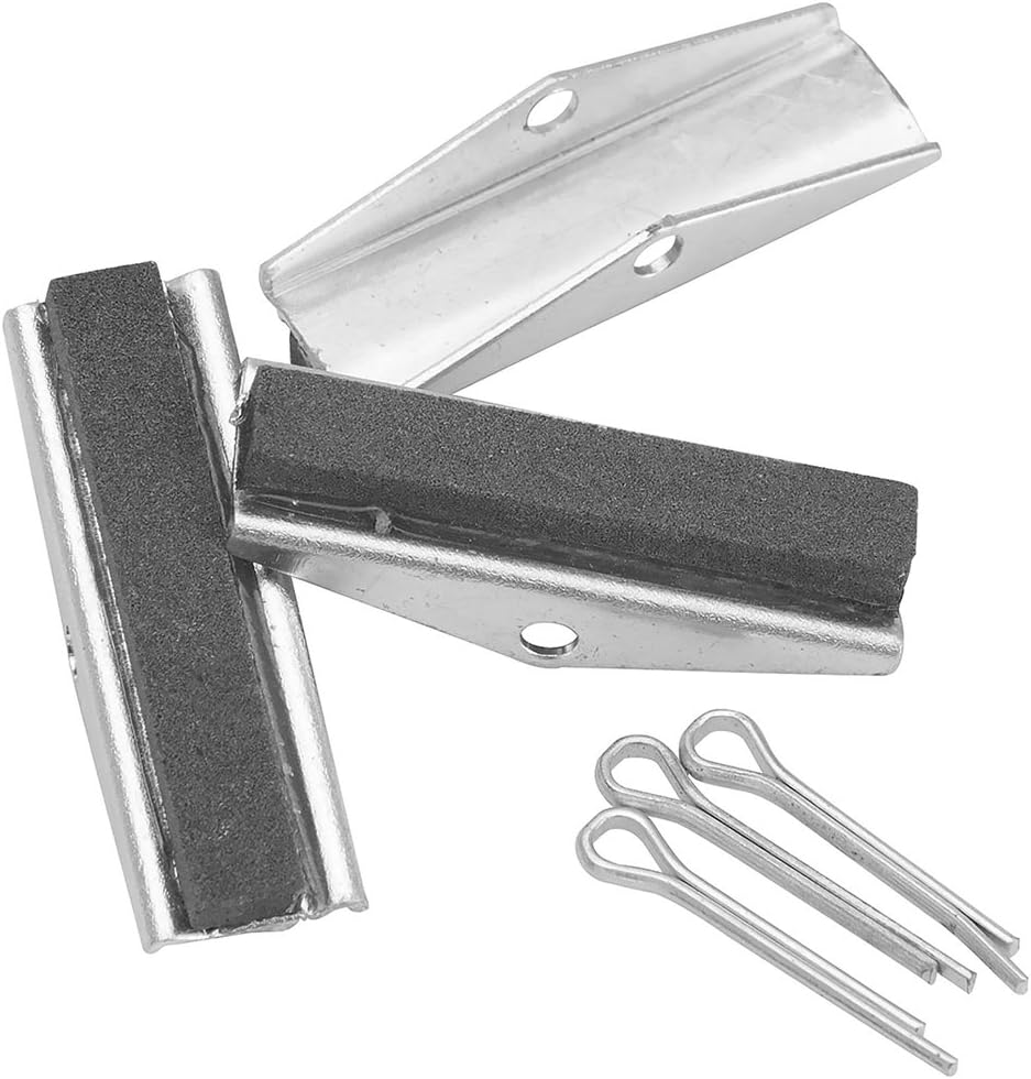 OEMTOOLS 2528F Fine Grit 1-1/8 Inch 3 Piece Replacement Stone Set, Professional Honing Replacement Stones, Honing Stone Tools