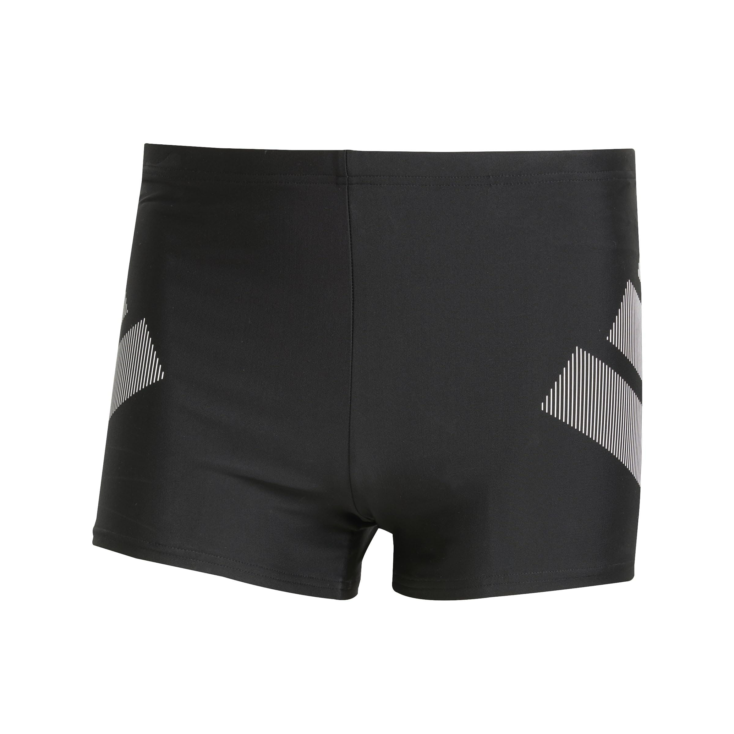 adidas Men's Big Bars Swim Boxers, Black, 38