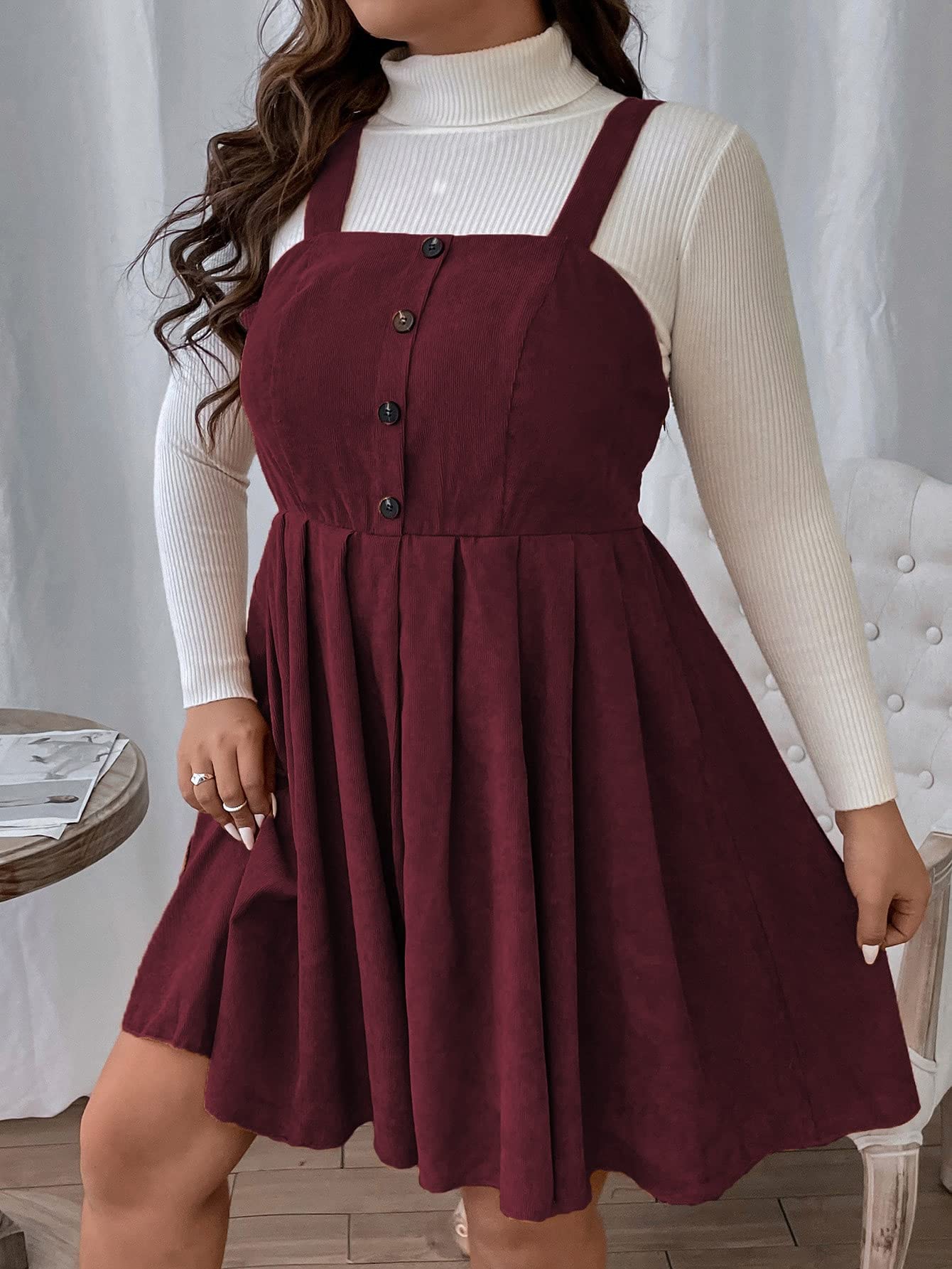 Vintage Overall Dress Burgundy Cord Pinafore Dress Plus Size Overall Mini Dress Sewing Pattern Patterns For Vintage Overall Dress Burgundy Cord Pinafore Dress Plus Size Overall Mini Dress Sewing Pattern Patterns For