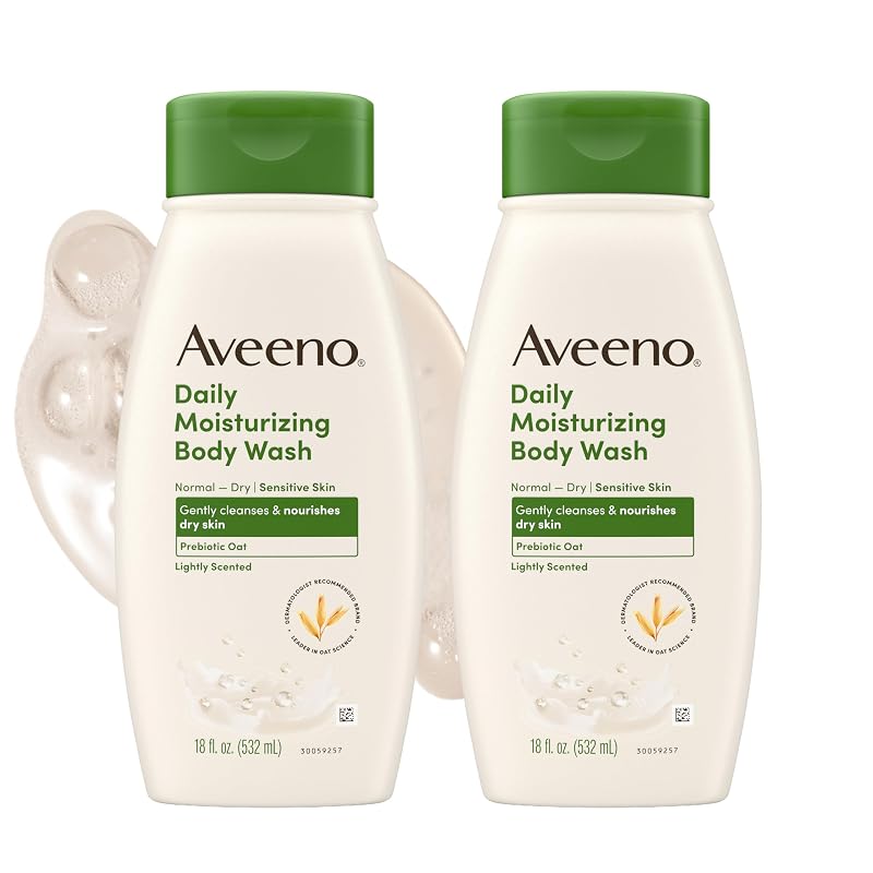 Aveeno Sabonete Líquido Corporal com Aveia Prebiótica, 510 mL, Pacote com 6