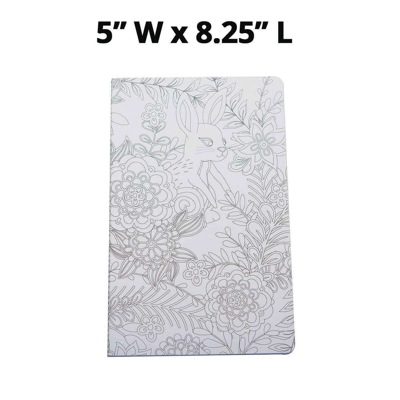 Journals to Color, Large (Pack of 12)