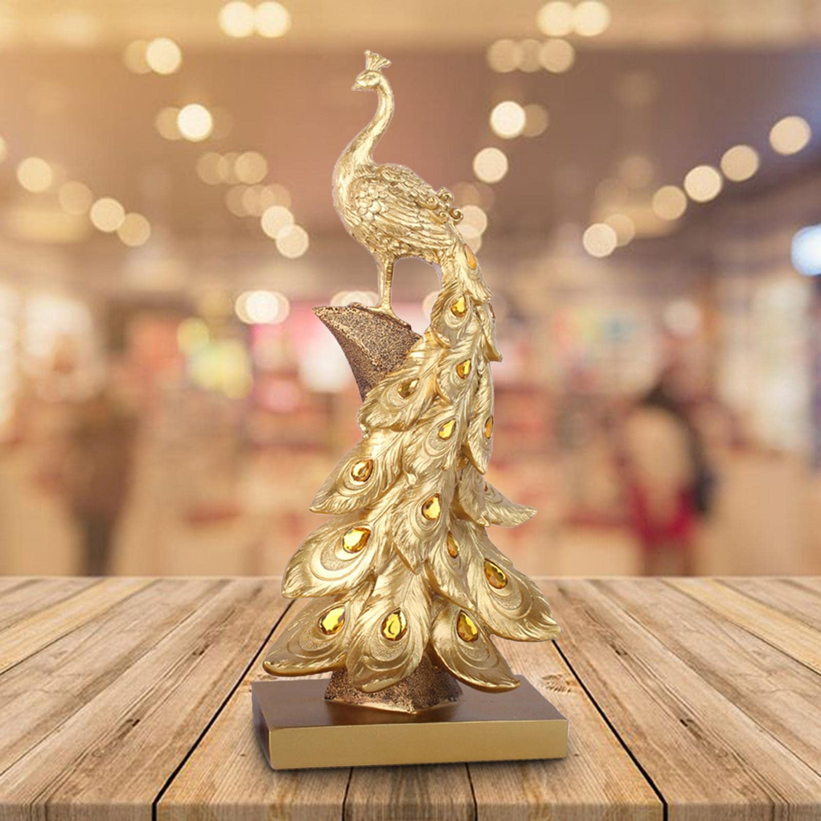 現代の家の装飾孔雀の装飾品