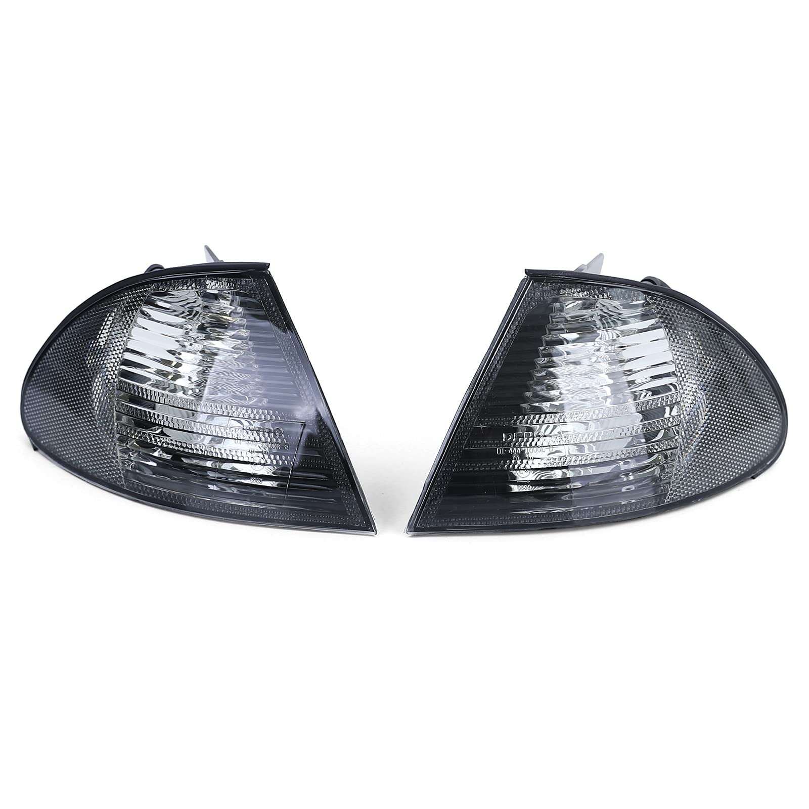 Touring clignotant avant pour bMW e46 berline modèles 1998–2001 (noir)