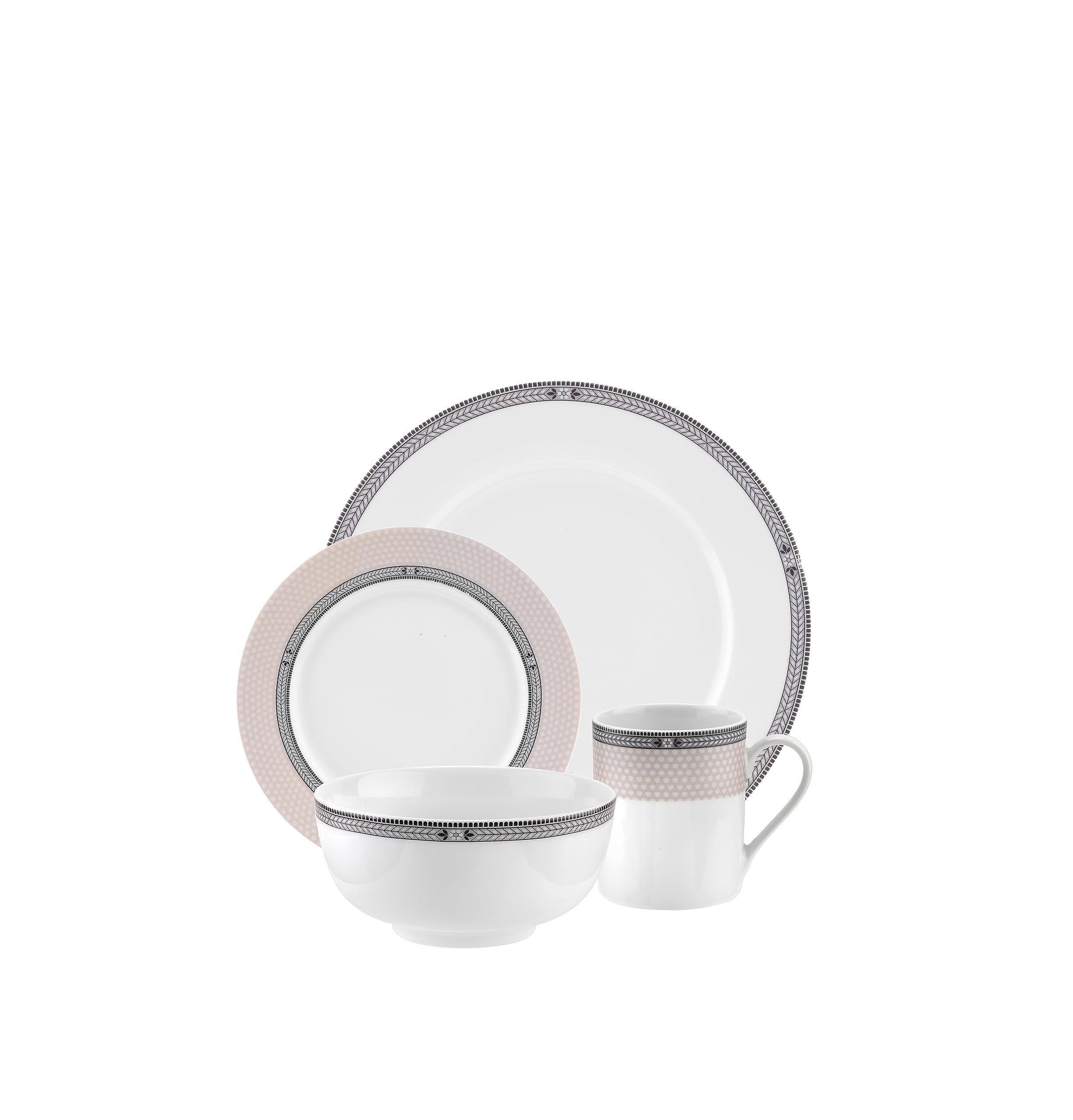 Amazon.com: Portmeirion Home Vintage Chic 16 Piece Set - Porcelain