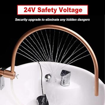 Head Spa Water Therapy Water Outlet Frame - Adjustable Waterfall for Massage Salon Equipment - Fits Most Shampoo Bowl Bed