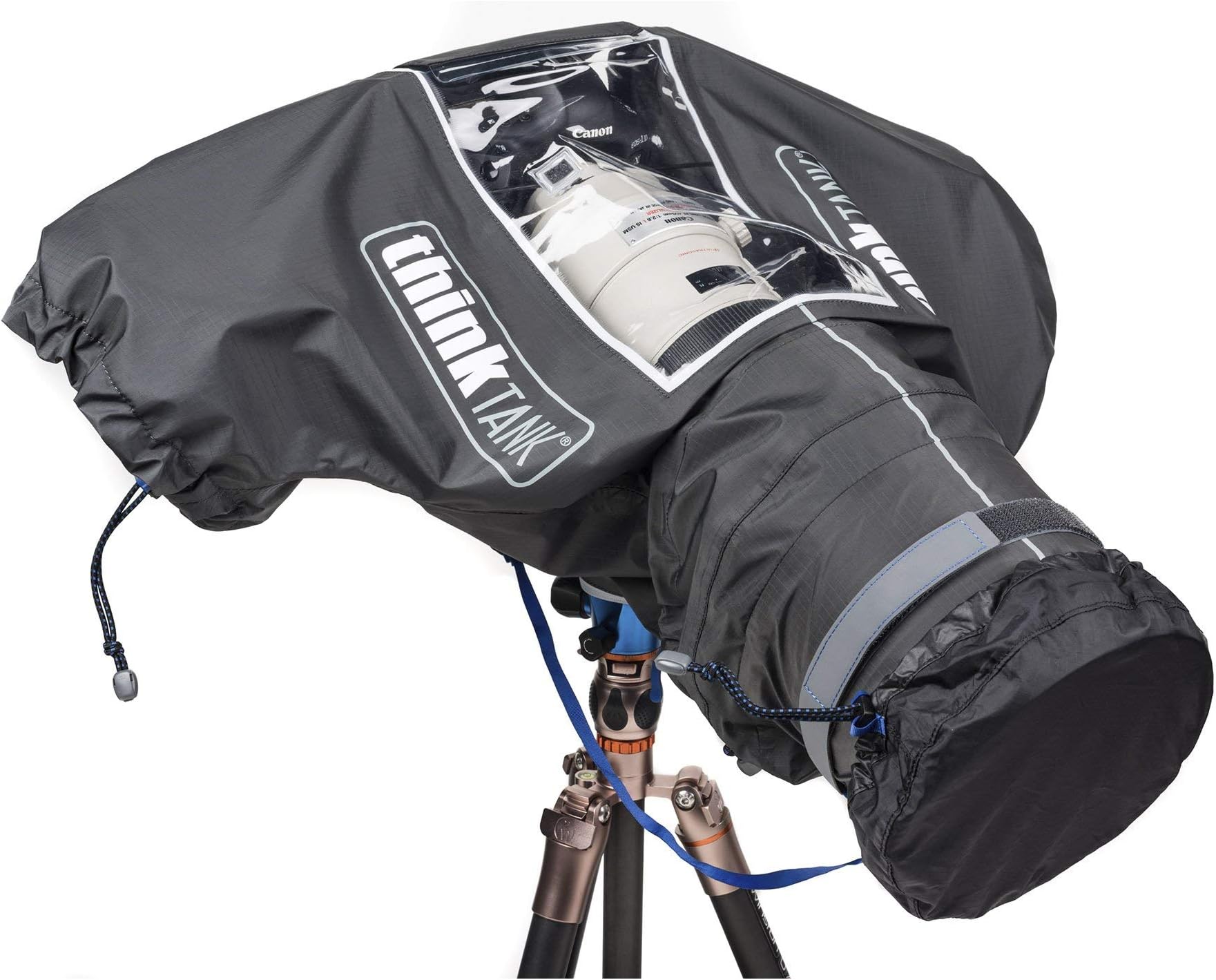 Think Tank Hydrophobia D 300-600 V3.0 Camera Rain Cover for DSLR and Mirrorless Cameras with 300-600mm Lens (Black)