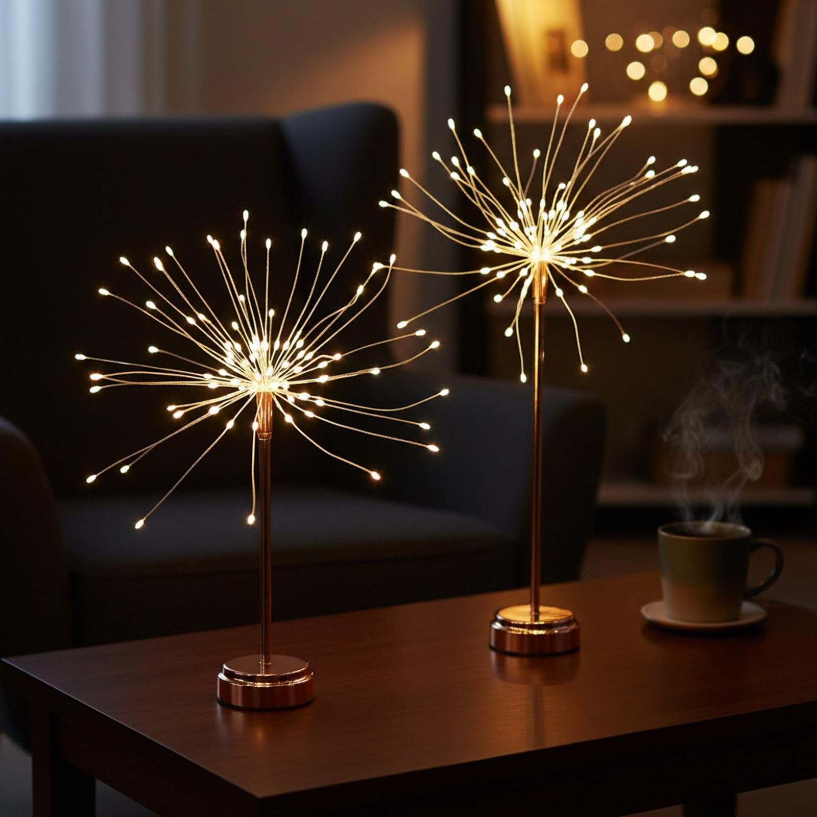 Kinderfreundliches LED Licht Fernbedienung Nachttischlampen Kunststoffstruktur Für Einfache Steuerung in Kinderzimmern Und Spielbereichen LED Kupferdraht Licht