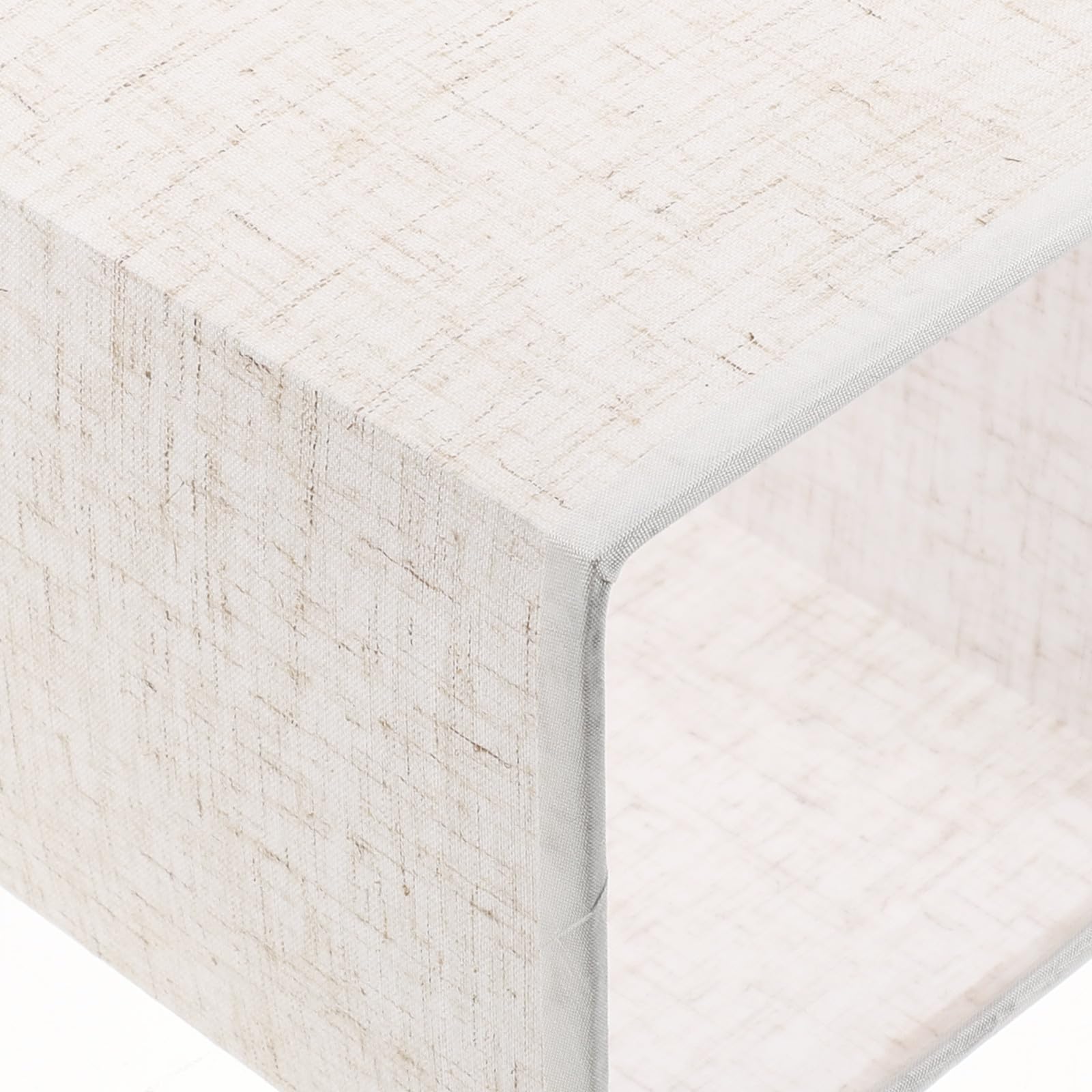 GLEAVI Pantalla de Lámpara de Pie y Pared E27 Pantalla de Lámpara de Tela de Lino Beige Cubierta de Luz Interior Colgantes Mesa Compatible Pequeñas Uso en Hogar y Oficina