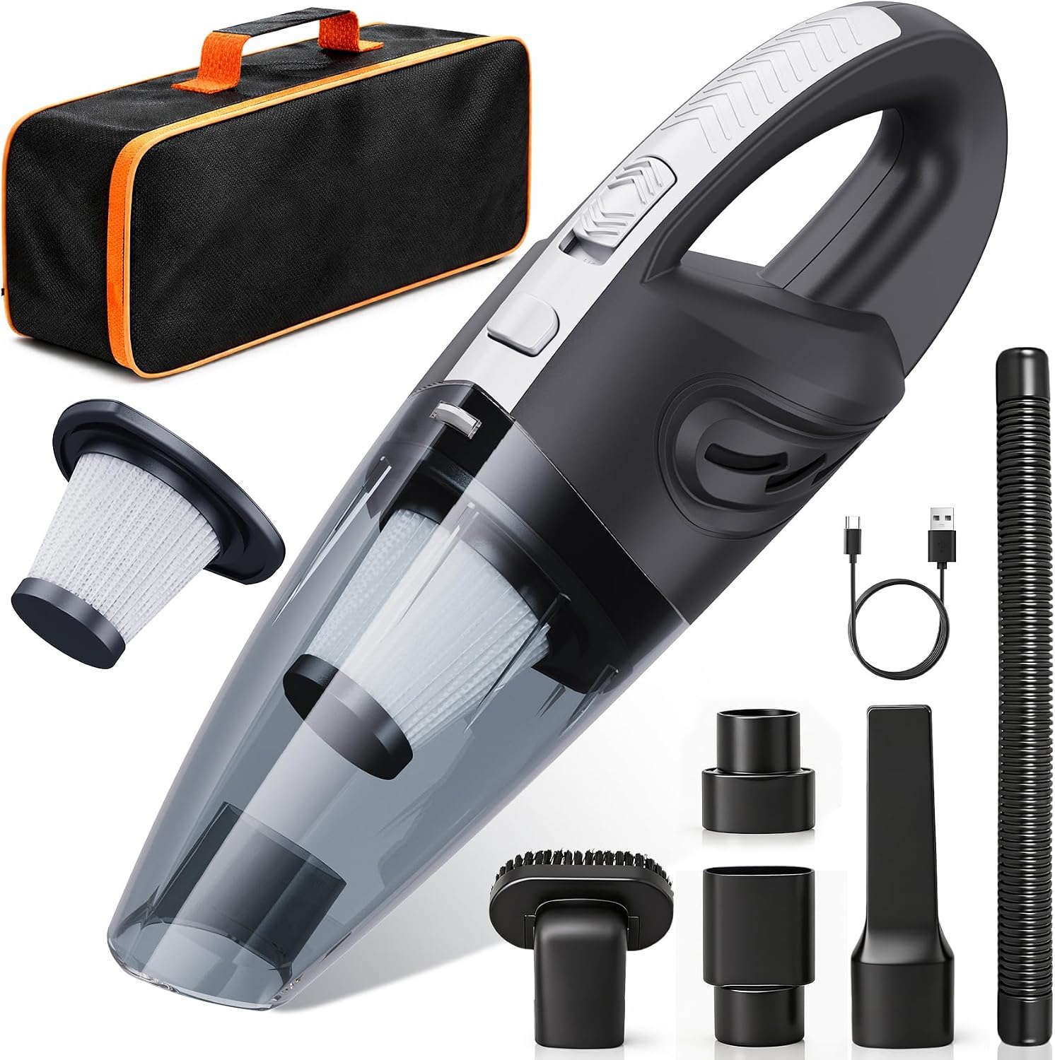 Handheld Vacuum Cordless, Handheld Vacuum, Car Vacuum Portable Cordless