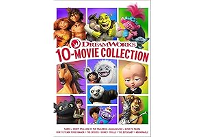 Enrich Your Collection with the DreamWorks 10-Movie DVD Collection!